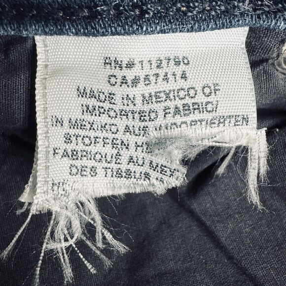 True Religion Halle Mid Rise Super Skinny Jeans 29 (31x30) Blue Stretch Womens - Picture 6 of 10